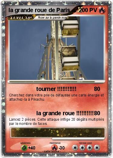 Pokemon la grande roue de Paris