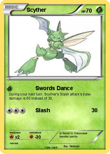 Pokemon Scyther