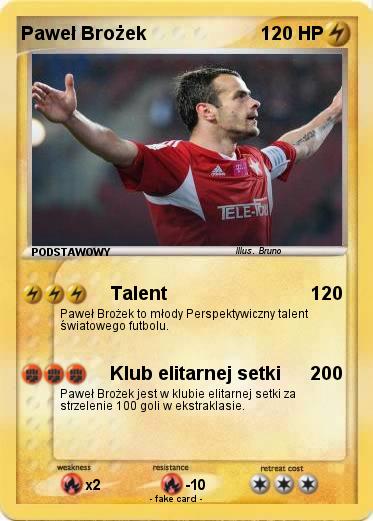 Pokemon Paweł Brożek