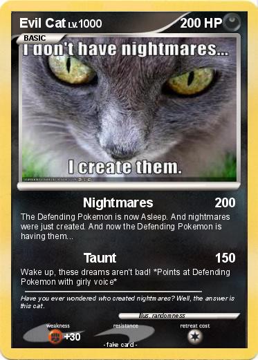 Pokemon Evil Cat