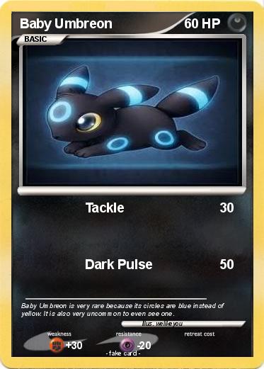 Pokemon Baby Umbreon