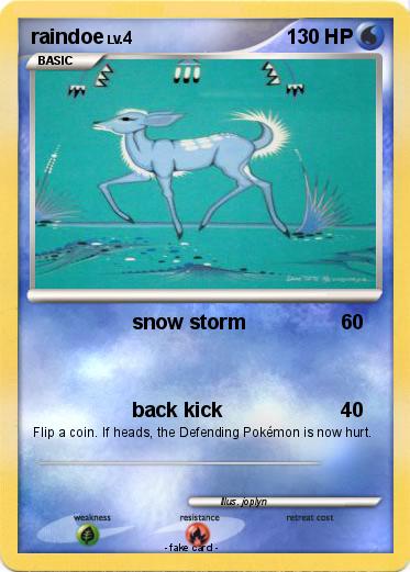 Pokemon raindoe