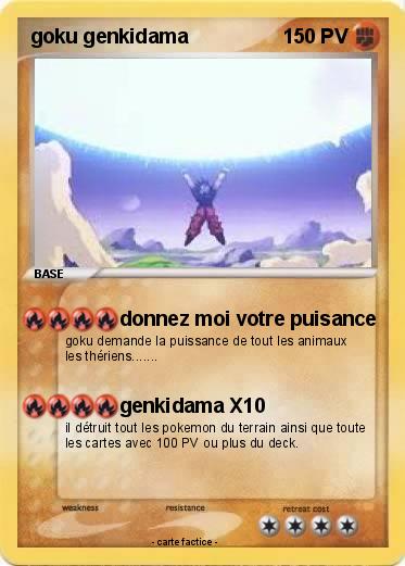 Pokemon goku genkidama