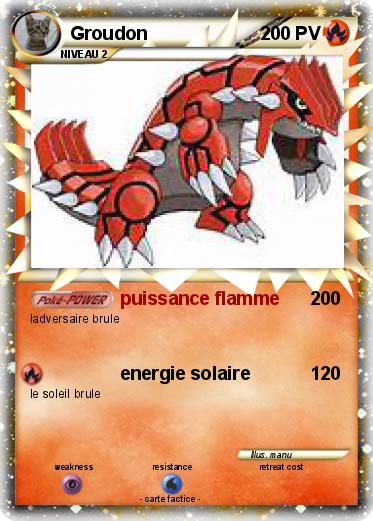 Pokemon Groudon