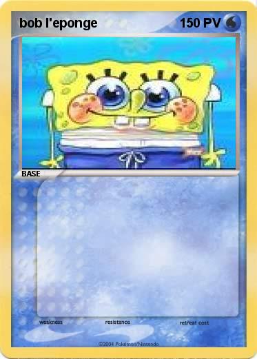 Pokemon bob l'eponge