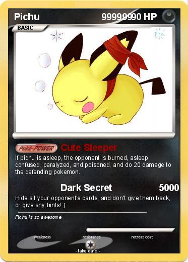 Pokemon Pichu                        999999