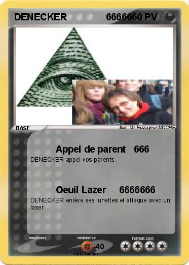 Pokemon DENECKER               66666