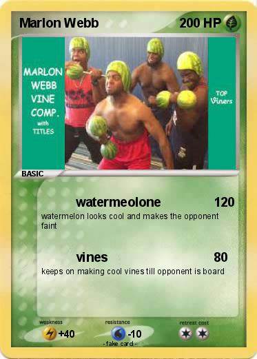 Pokemon Marlon Webb