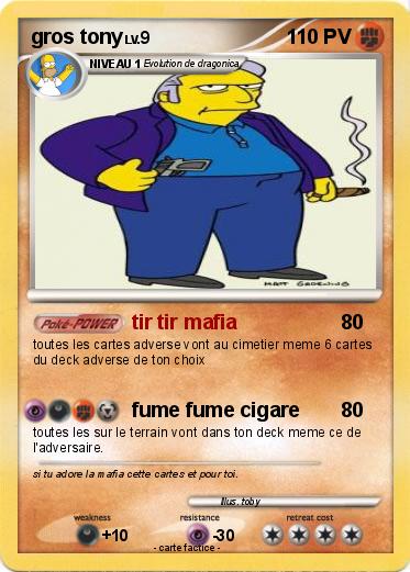 Pokemon gros tony