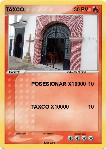 Pokemon TAXCO.