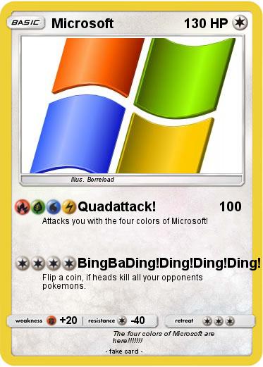 Pokemon Microsoft