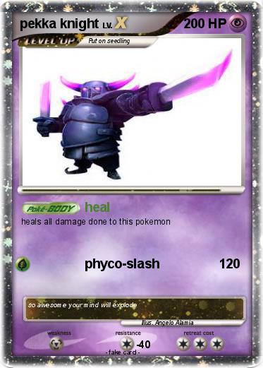 Pokemon pekka knight