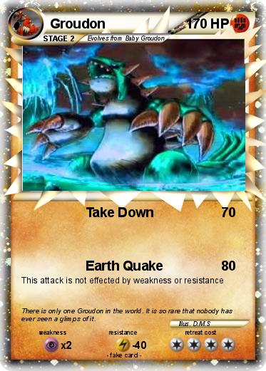 Pokemon Groudon