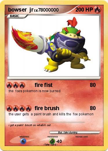 Pokemon bowser  jr