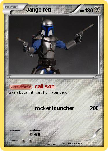 Pokemon Jango fett