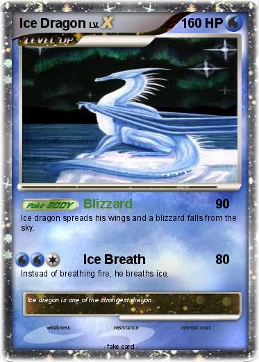 Pokemon Ice Dragon