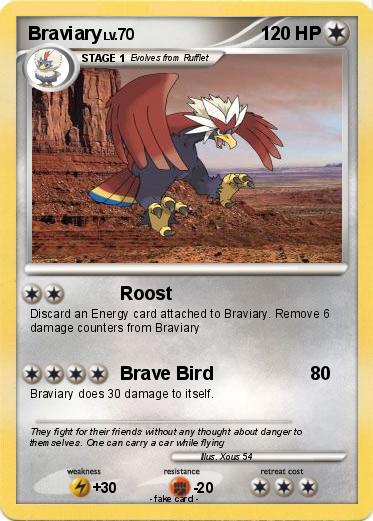 Pokemon Braviary