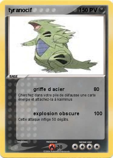 Pokemon tyranocif