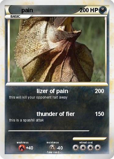 Pokemon pain