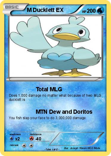 Pokemon M Ducklett EX
