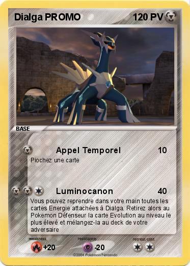 Pokemon Dialga PROMO