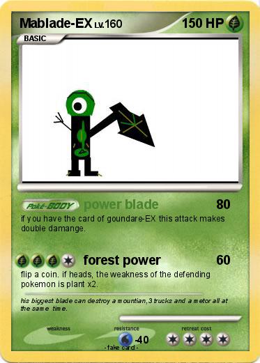 Pokemon Mablade-EX