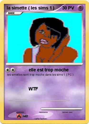 Pokemon la simette ( les sims 1 )