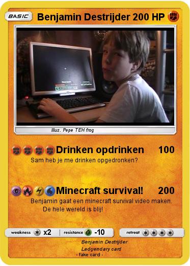 Pokemon Benjamin Destrijder