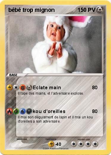 Pokemon bébé trop mignon