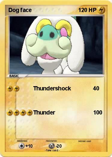 Pokemon Dog face