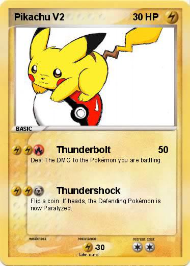 Pokemon Pikachu V2