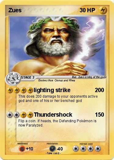 Pokemon Zues