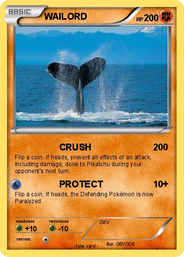 Pokemon WAILORD