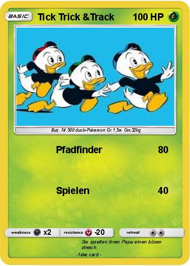 Pokemon Tick Trick &Track