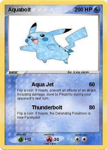Pokemon Aquabolt
