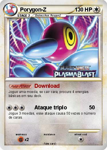 Pokemon Porygon-Z