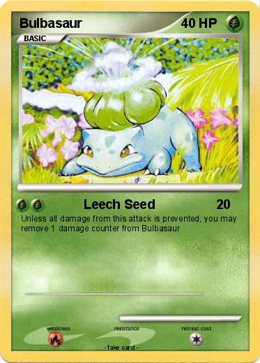 Pokemon Bulbasaur