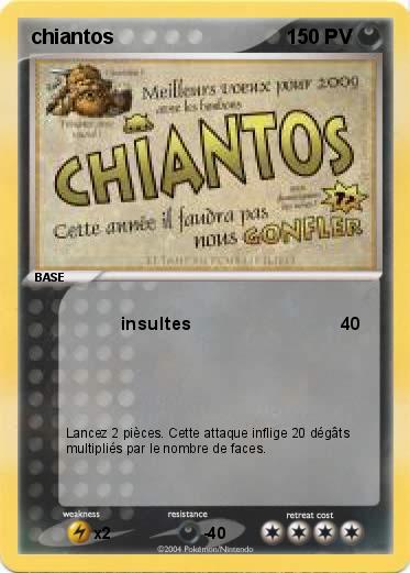 Pokemon chiantos