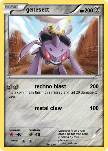 Pokemon genesect