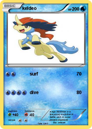 Pokemon keldeo
