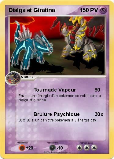 Pokemon Dialga et Giratina