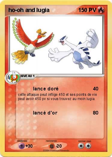 Pokemon ho-oh and lugia 