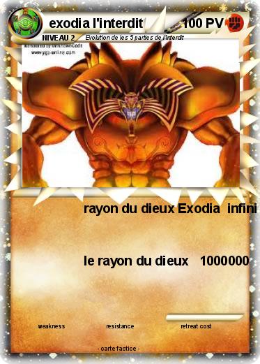 Pokemon exodia l'interdit