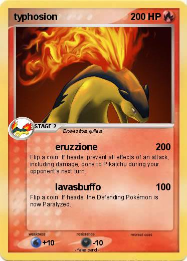 Pokemon typhosion