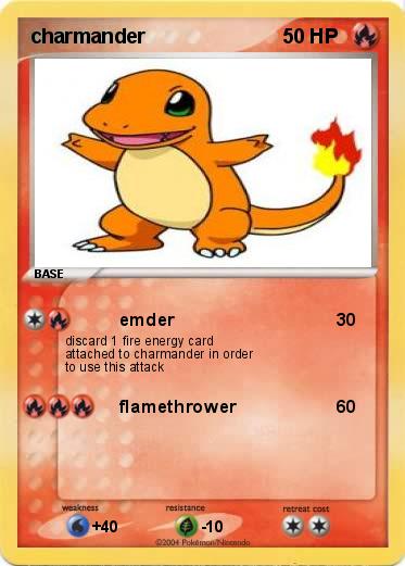 Pokemon charmander