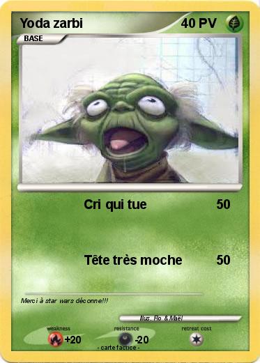 Pokemon Yoda zarbi