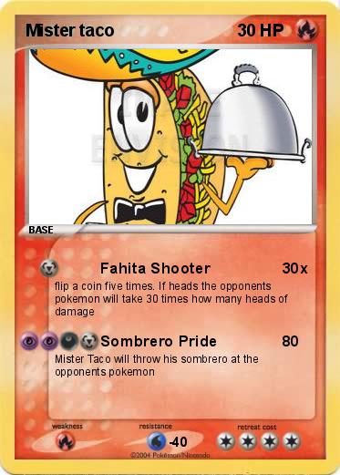 Pokemon Mister taco