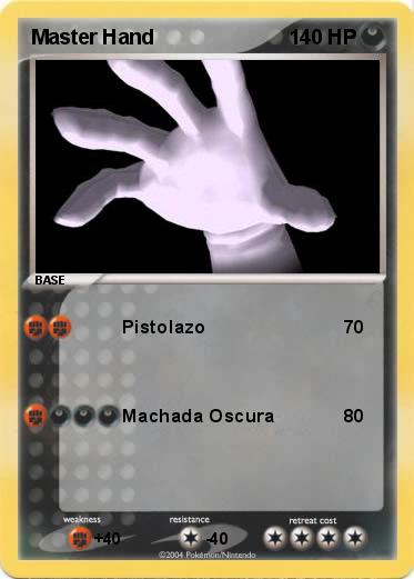 Pokemon Master Hand
