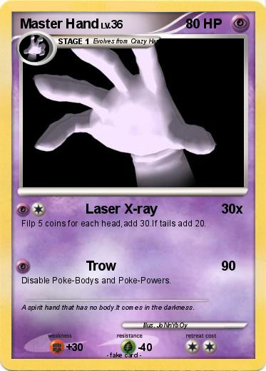 Pokemon Master Hand