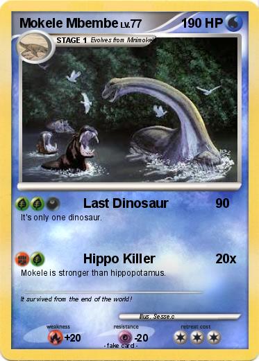 Pokemon Mokele Mbembe